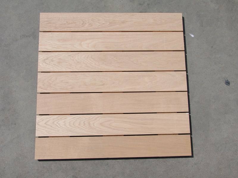 Houten tafelblaadje voor de frame-tafels