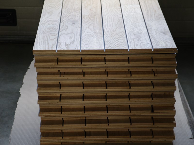 Eiken tafelblaadjes voor frame tafels